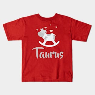 Taurus April 20 - May 20 - Earth sign - Zodiac symbols Kids T-Shirt